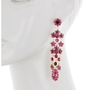 Natasha Accessories
Floral Crystal Drop Chandelier